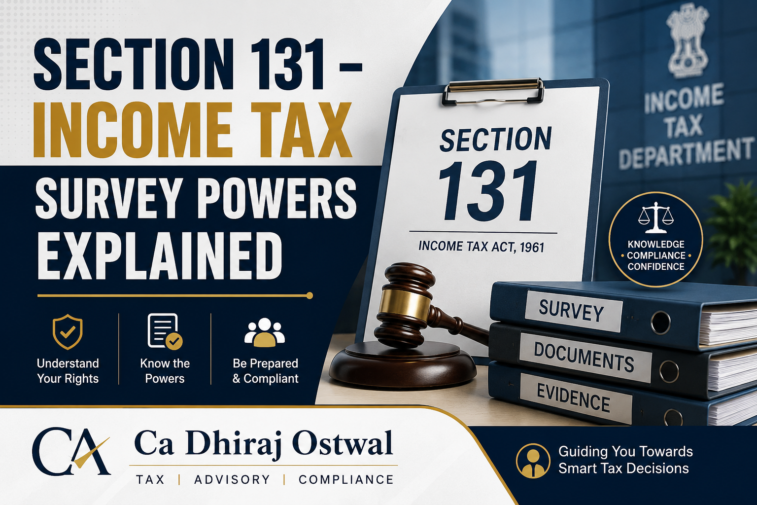 Section 131 Income Tax Survey Powers Explained